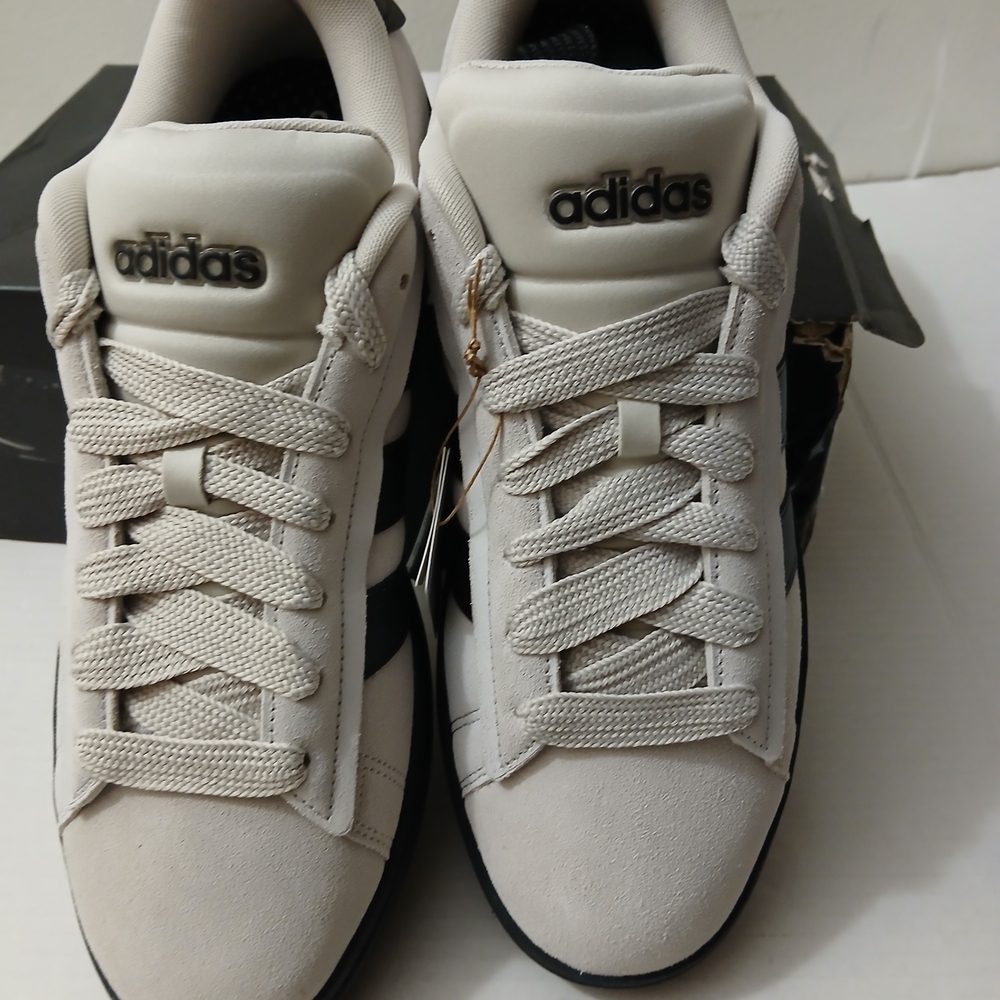 Adidas Black/Gray Sneakers Men's Size 13 New $85 - Picture 10 of 12